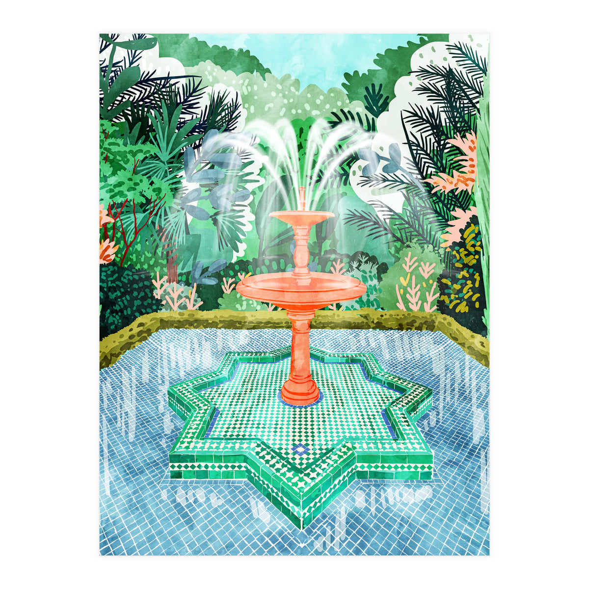 The Fountain Of Life (Print Only)