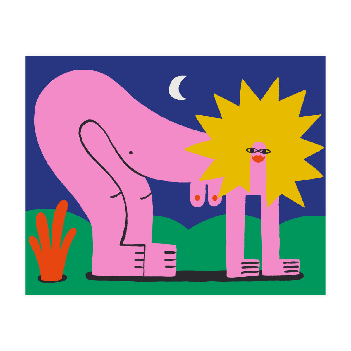 Hear Me Roar Leo (Print Only)