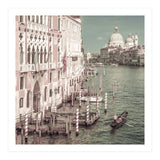 VENICE Canal Grande & Santa Maria della Salute | urban vintage style (Print Only) thumbnail
