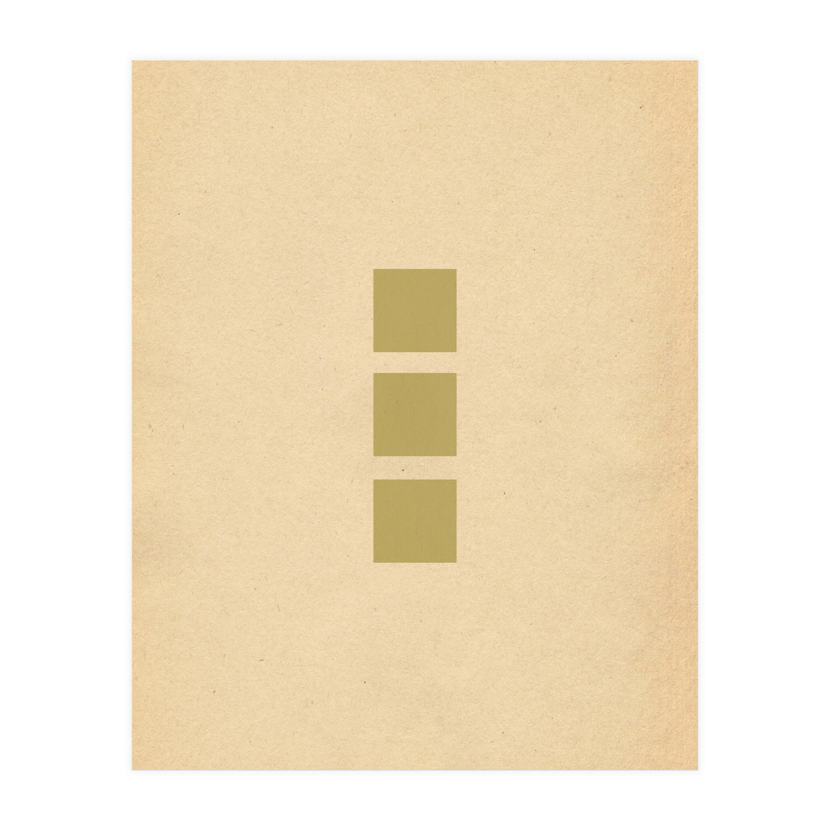 Minimalist green squares (Print Only)