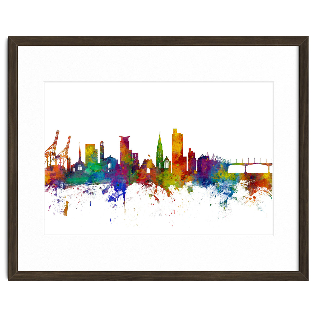 Southampton England Skyline