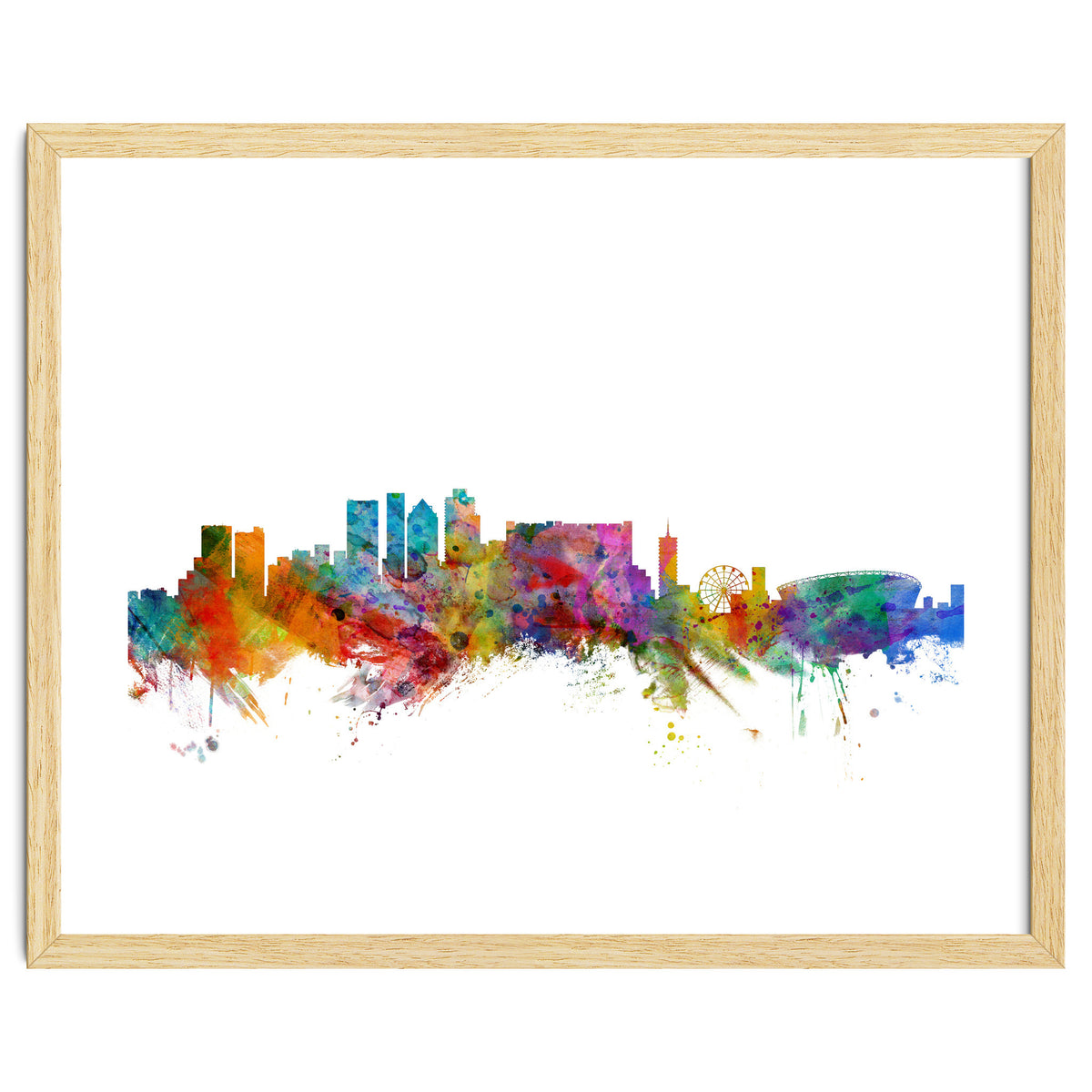 Cape Town South Africa Skyline