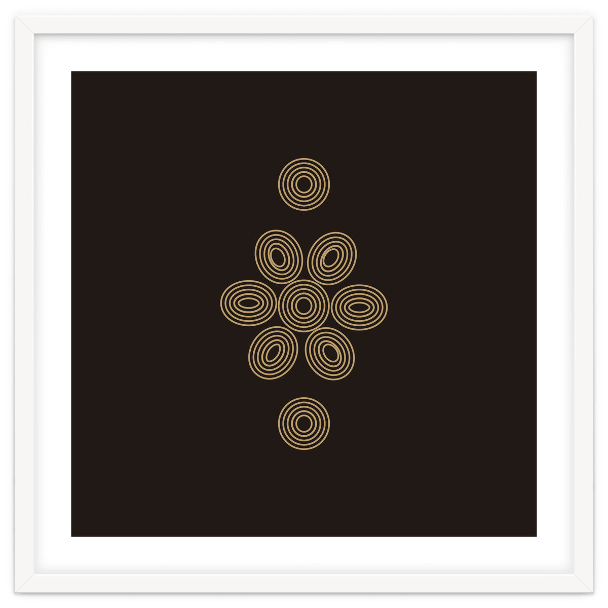 Geometric flower | minimal lines