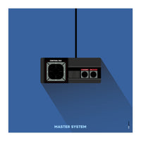 Joystick Videogames Master System (Print Only)