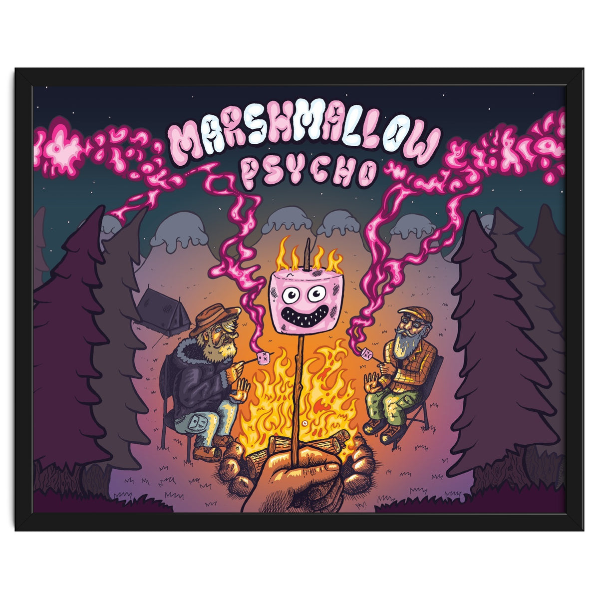 Marshmallow Psycho 12.3% ABV Bourbon Barrel Aged Marshmallow Stout