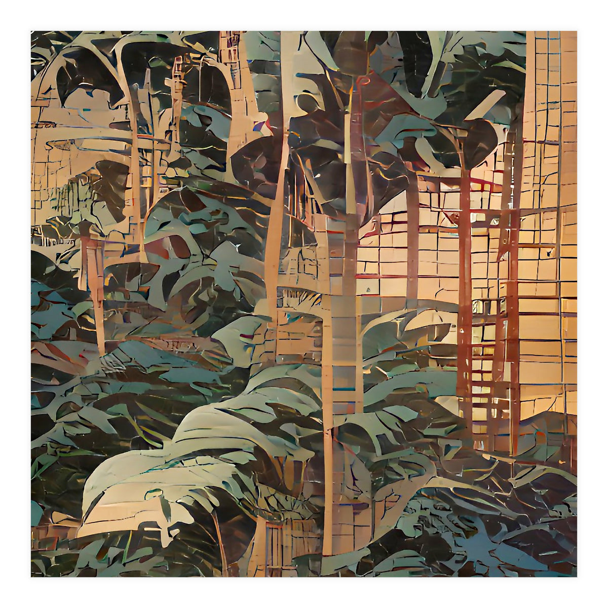 TROPICAL FOREST no4-B - UKIYO-e (Print Only)