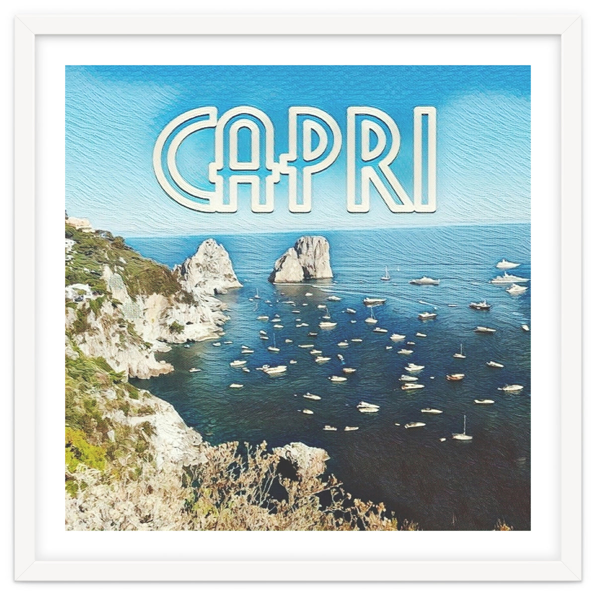 Capri, Italy Vintage Island