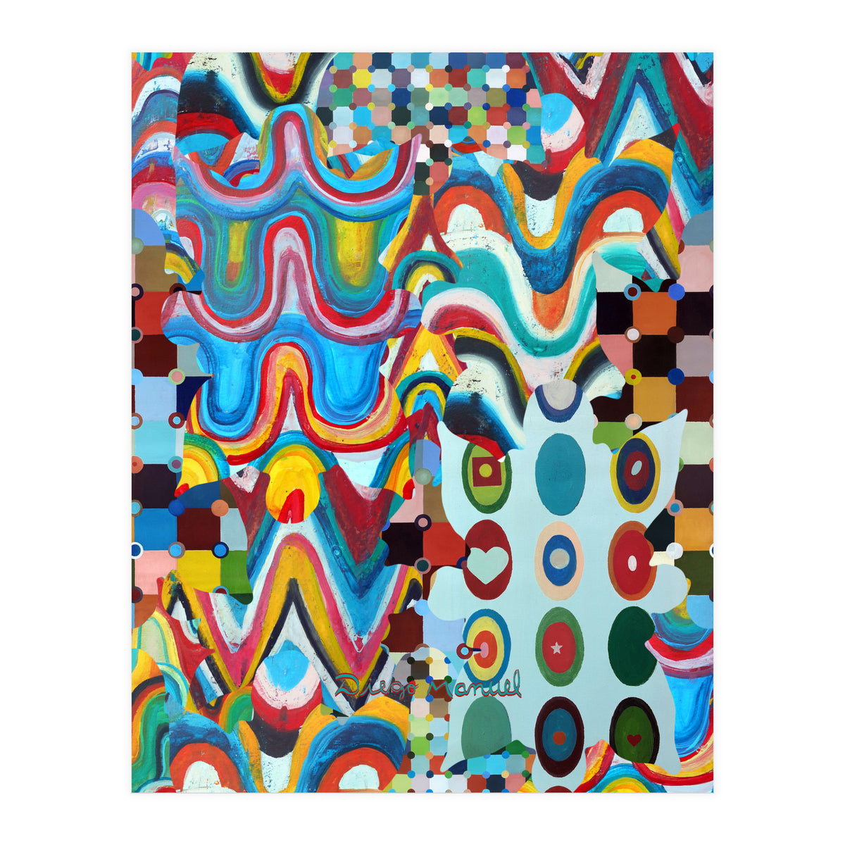 Pop Abstract 2023 Tapiz 77 (Print Only)