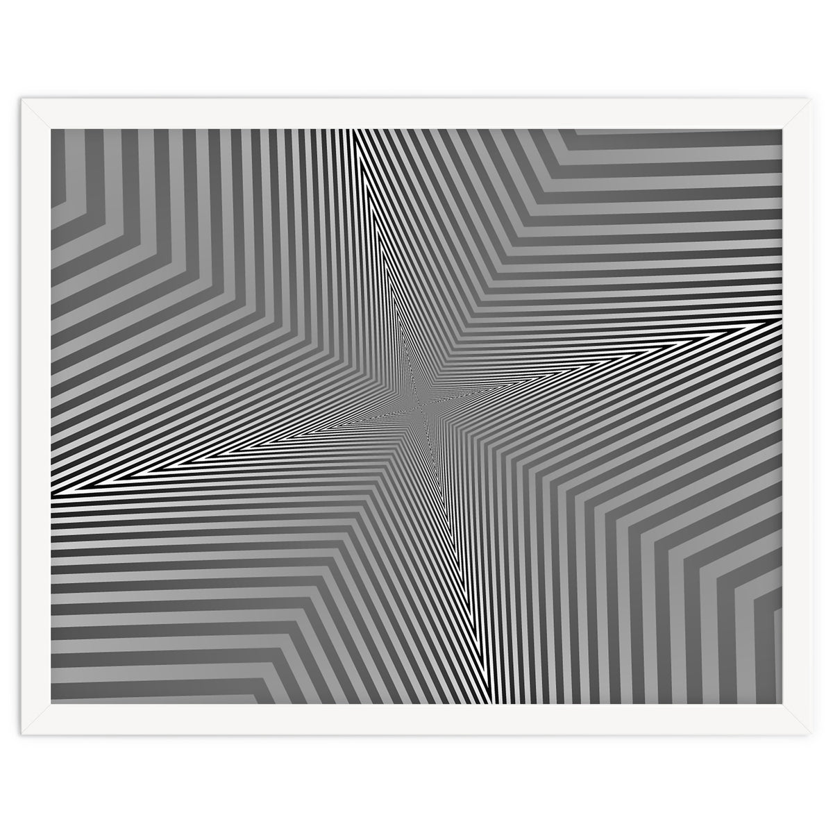Abstract Triangle Pattern Geometric