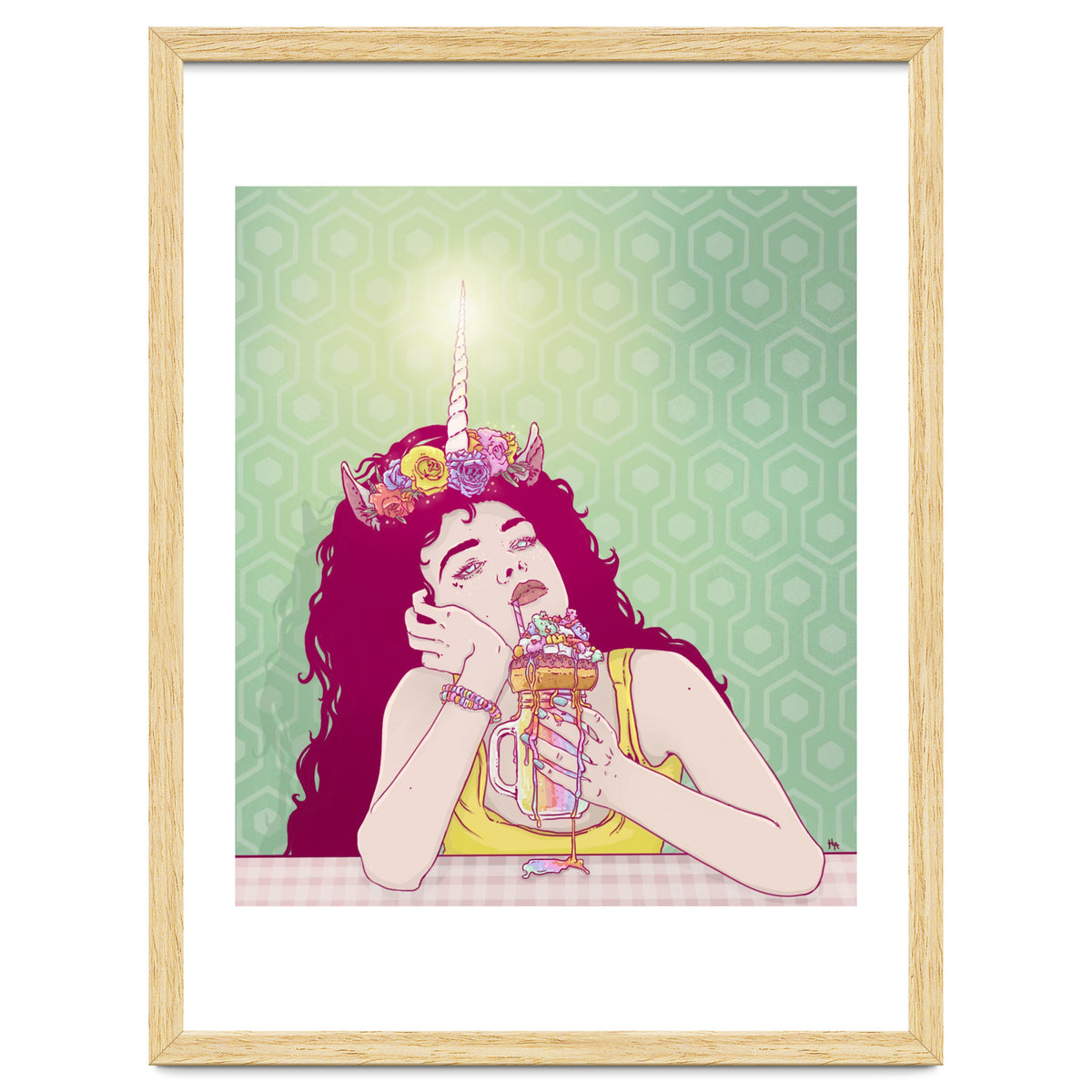 Unicorn Freakshake Lady