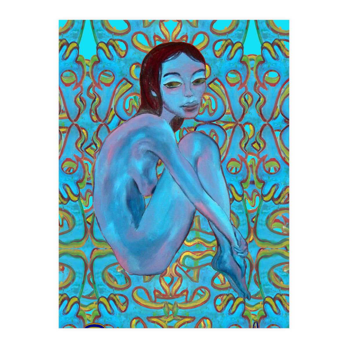 Blue Girl 2 (Print Only)