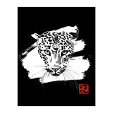 Leopard in white (Print Only) thumbnail