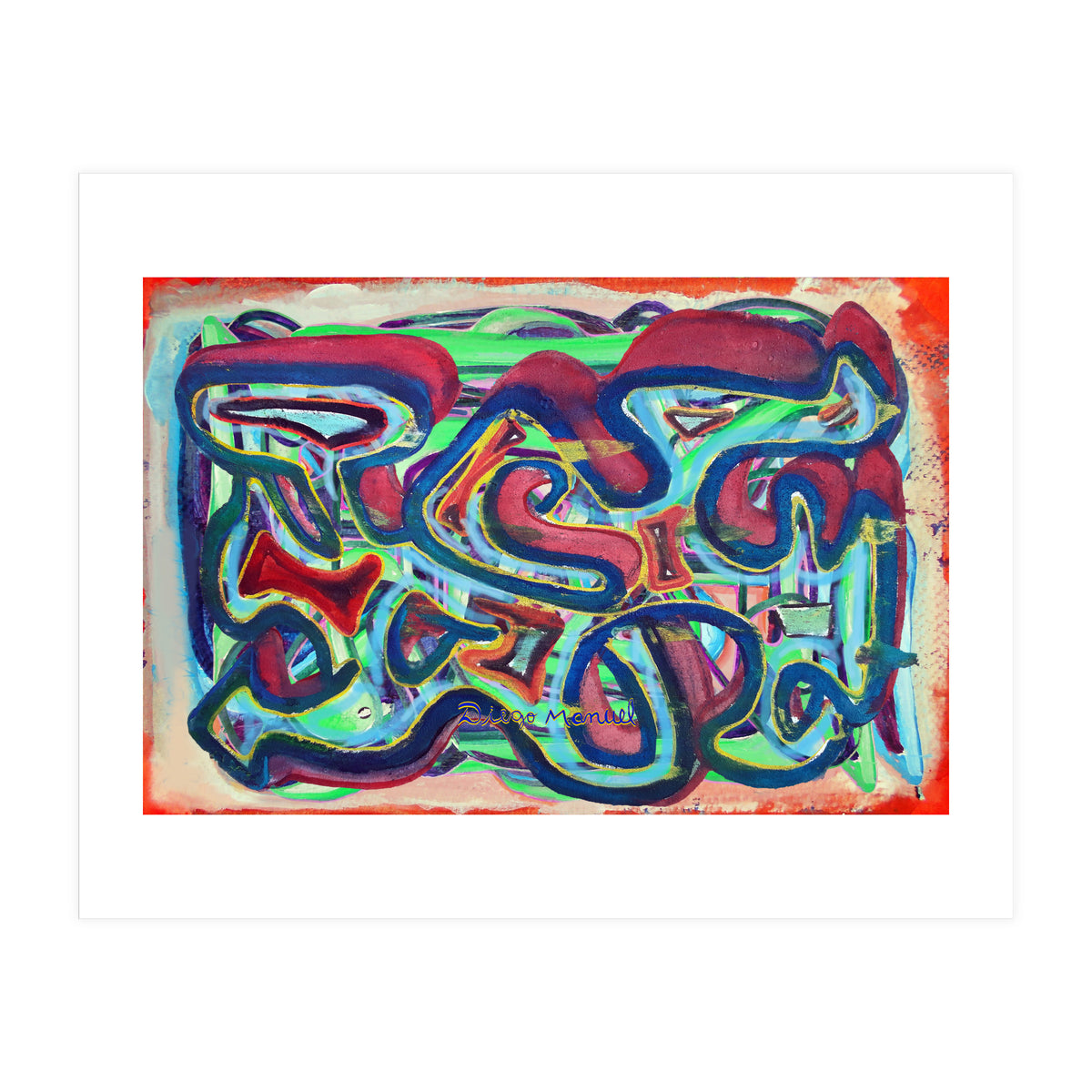 Graffiti Digital 2022 911 (Print Only)