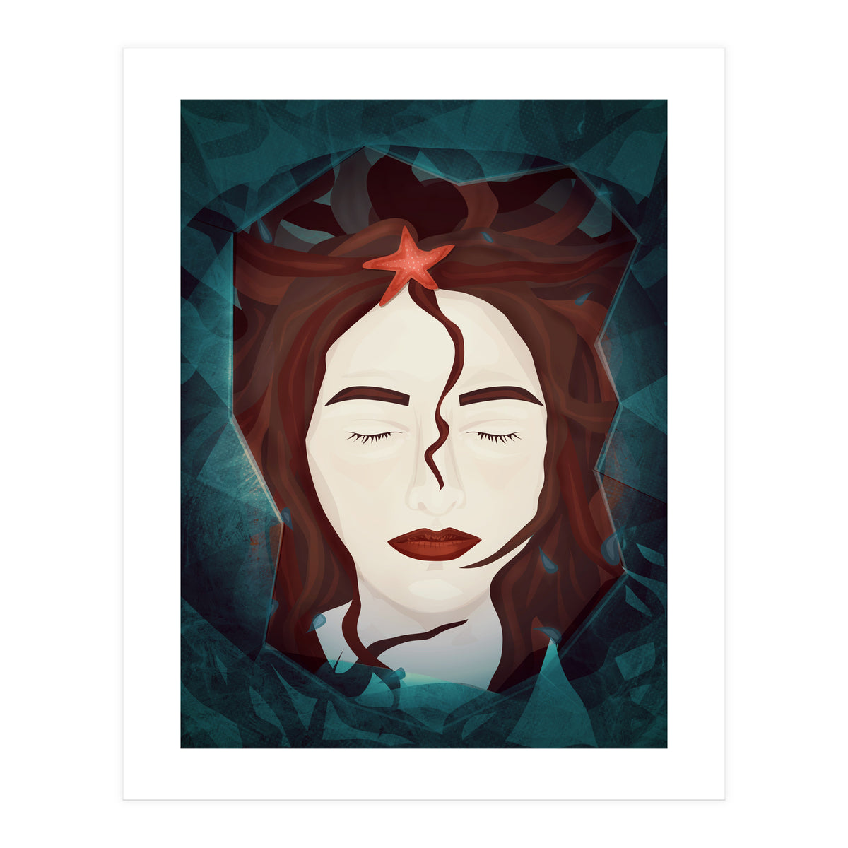 Sleeping with the Fishes (Sleeping Beauty Series) (Print Only)