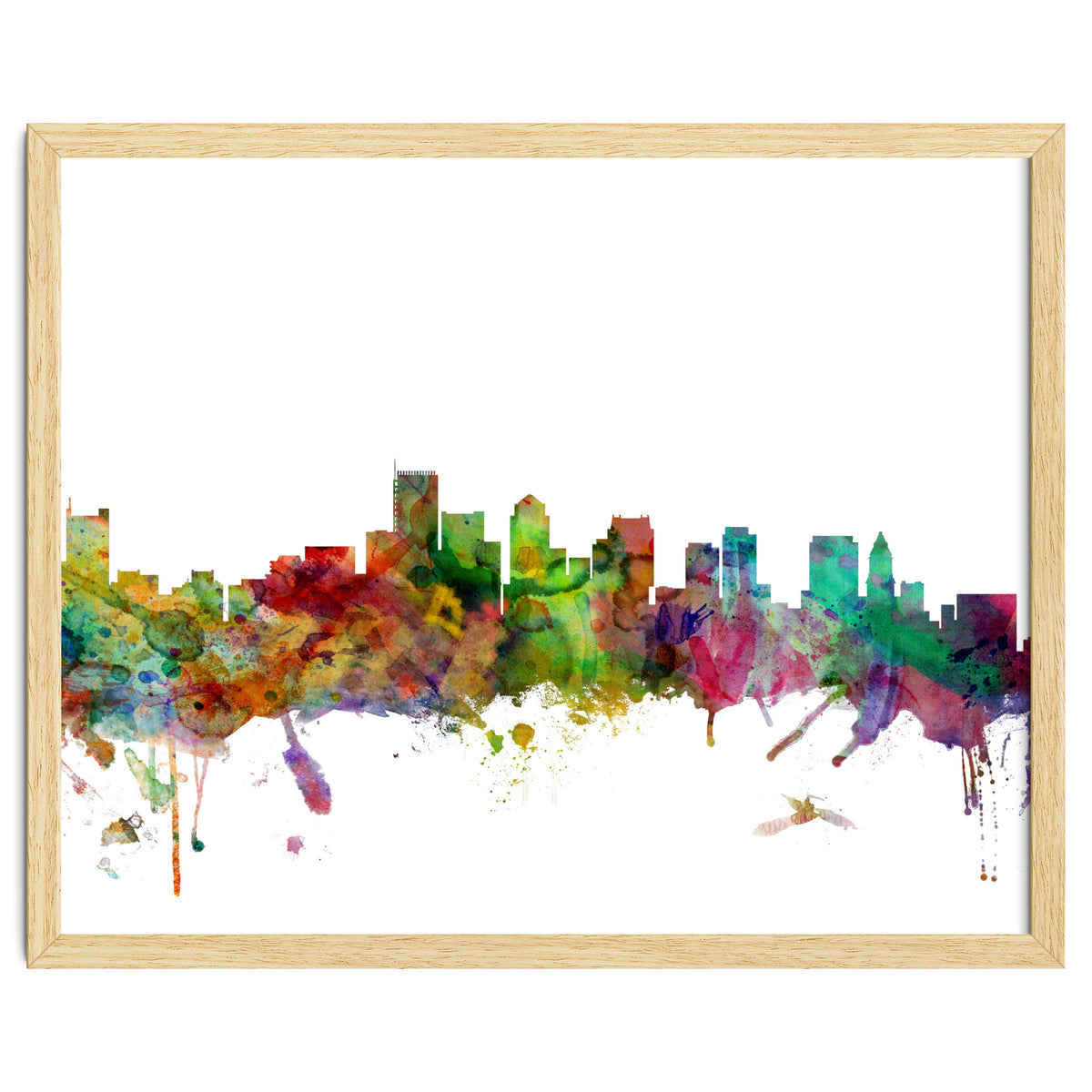 Boston Massachusetts Skyline