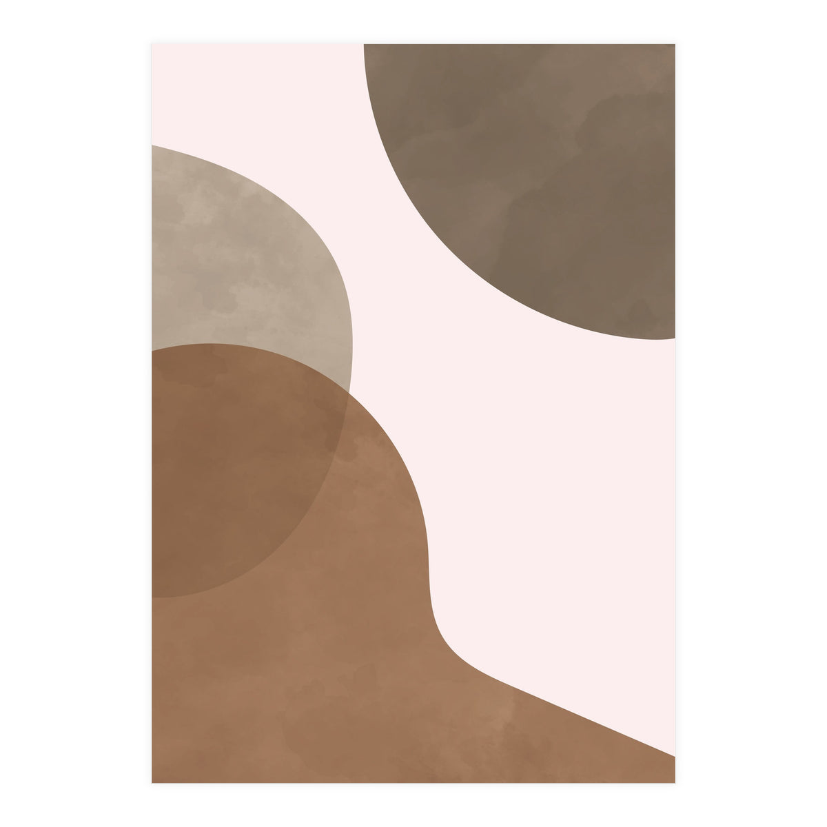 Neutral Abstract Shapes (Print Only)