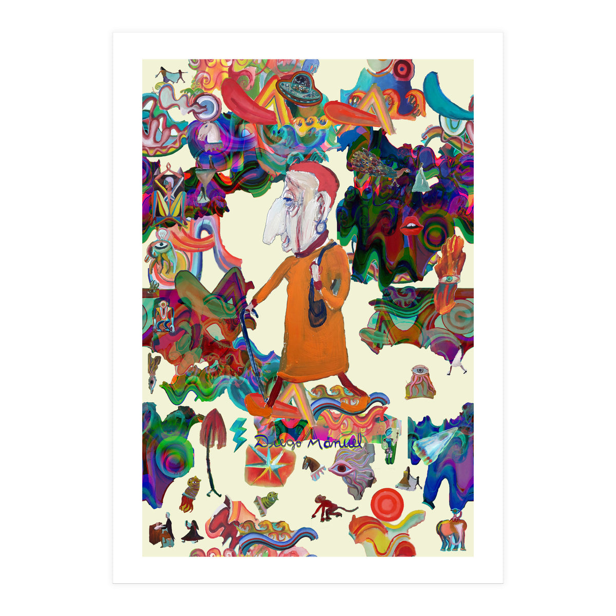 Graffitis 2021 Tapiz 66 (Print Only)