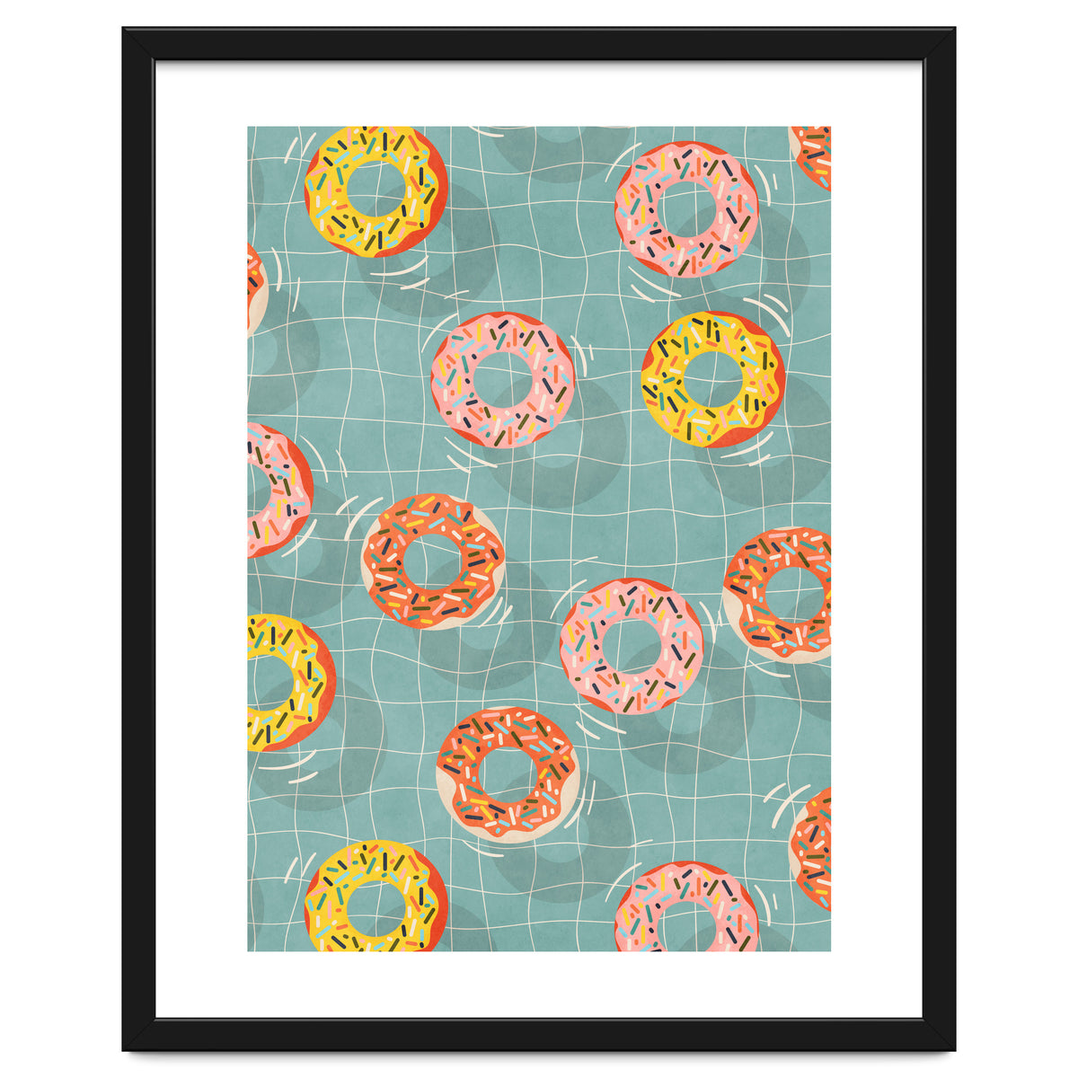 Pool Party Donuts