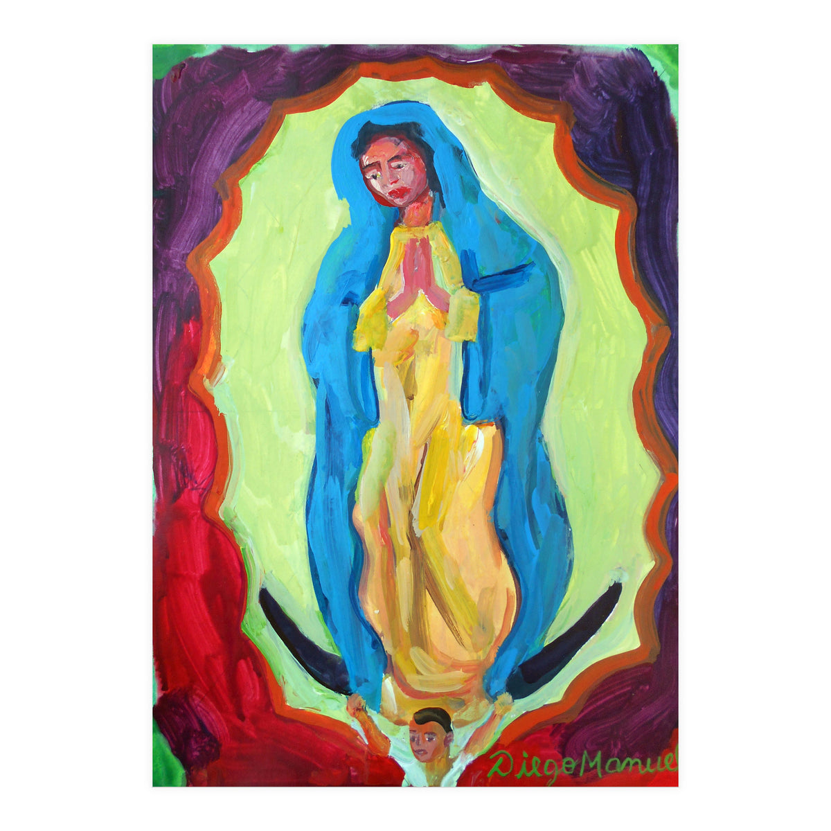 Virgen De Guadalupe 2 (Print Only)