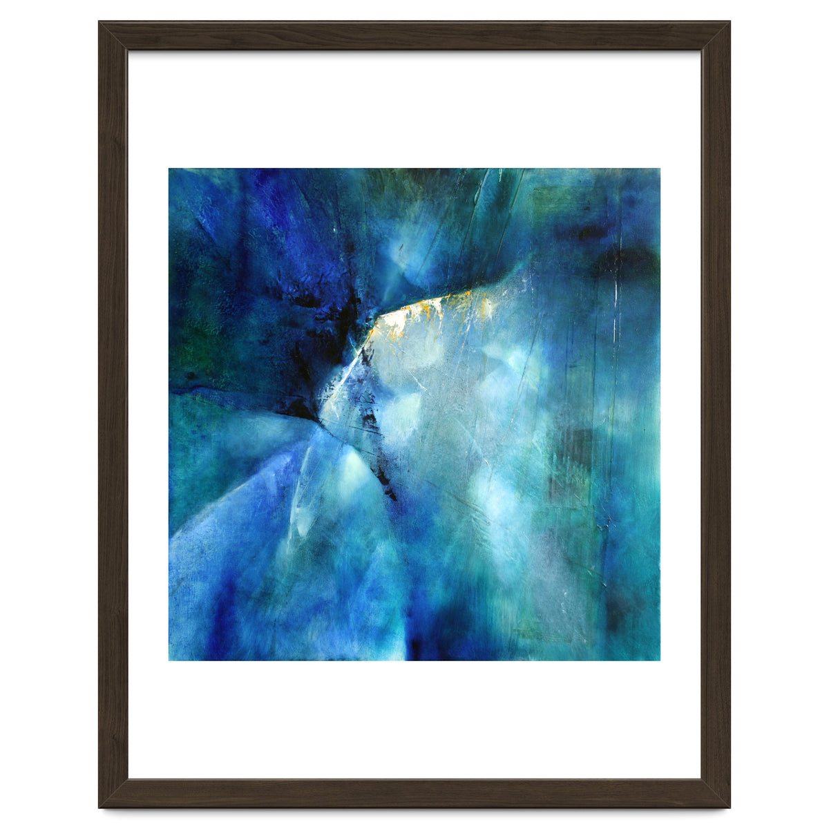 Komposition In Blau - blue composition