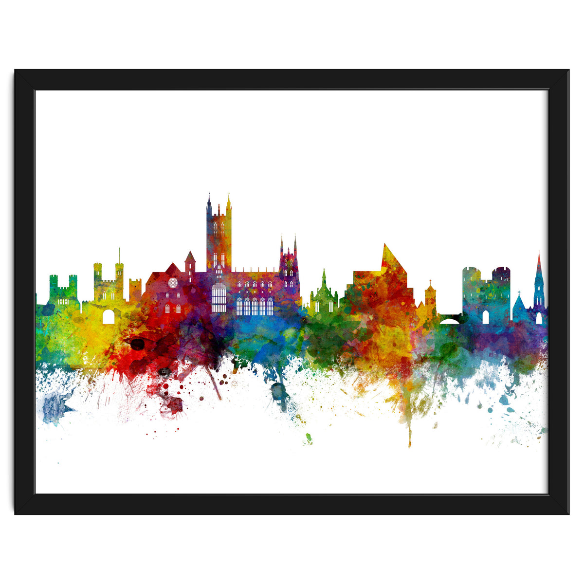 Canterbury England Skyline