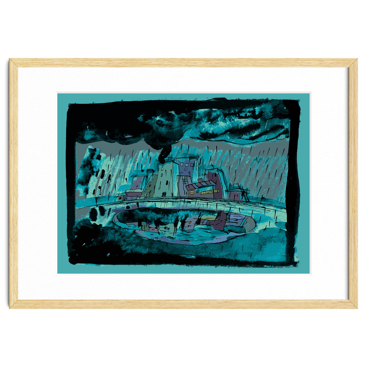 Autumn Rain in the Old City