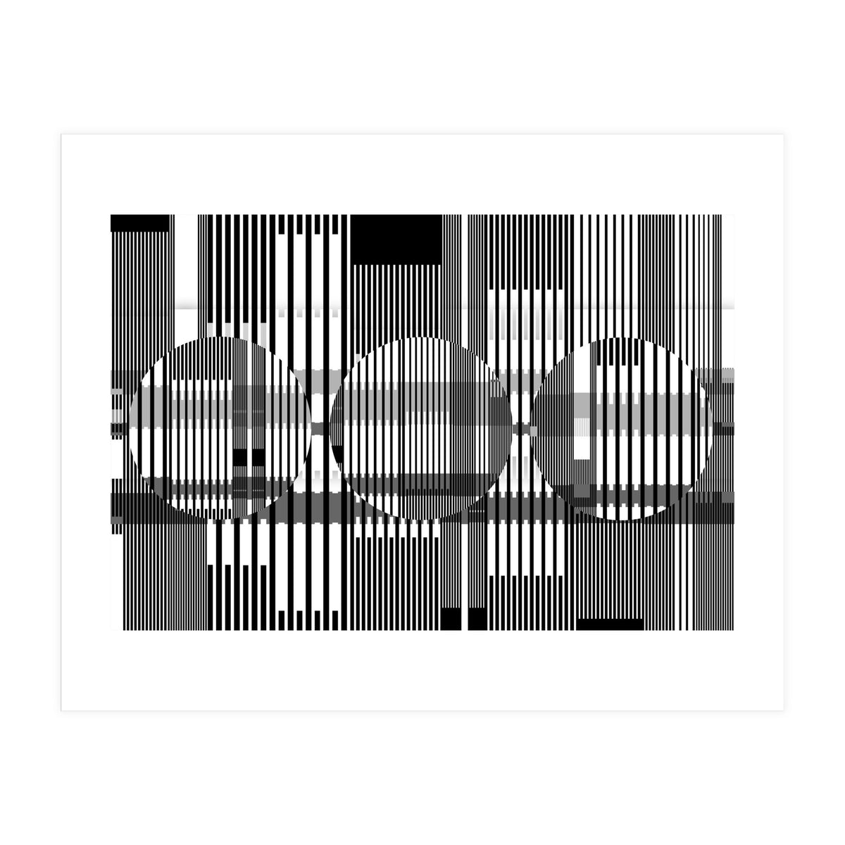 Glitch Global III Serie Urban Nature (Print Only)