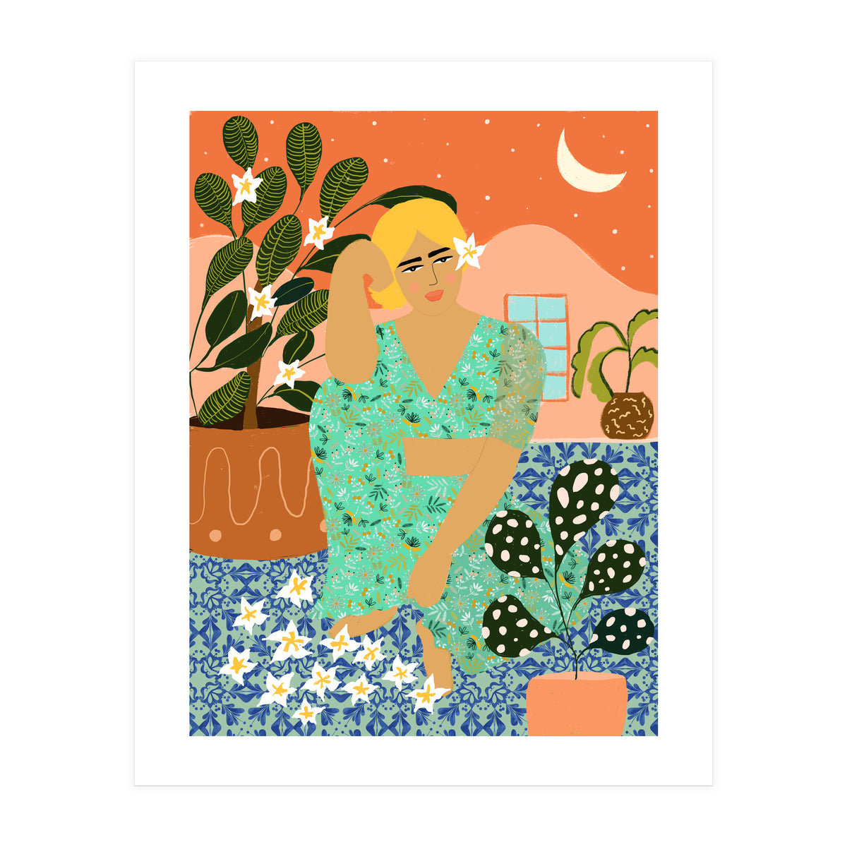 Flower Collector (Print Only)