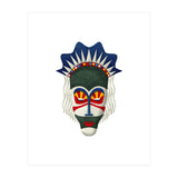 Tribal Mask 17 (Print Only) thumbnail