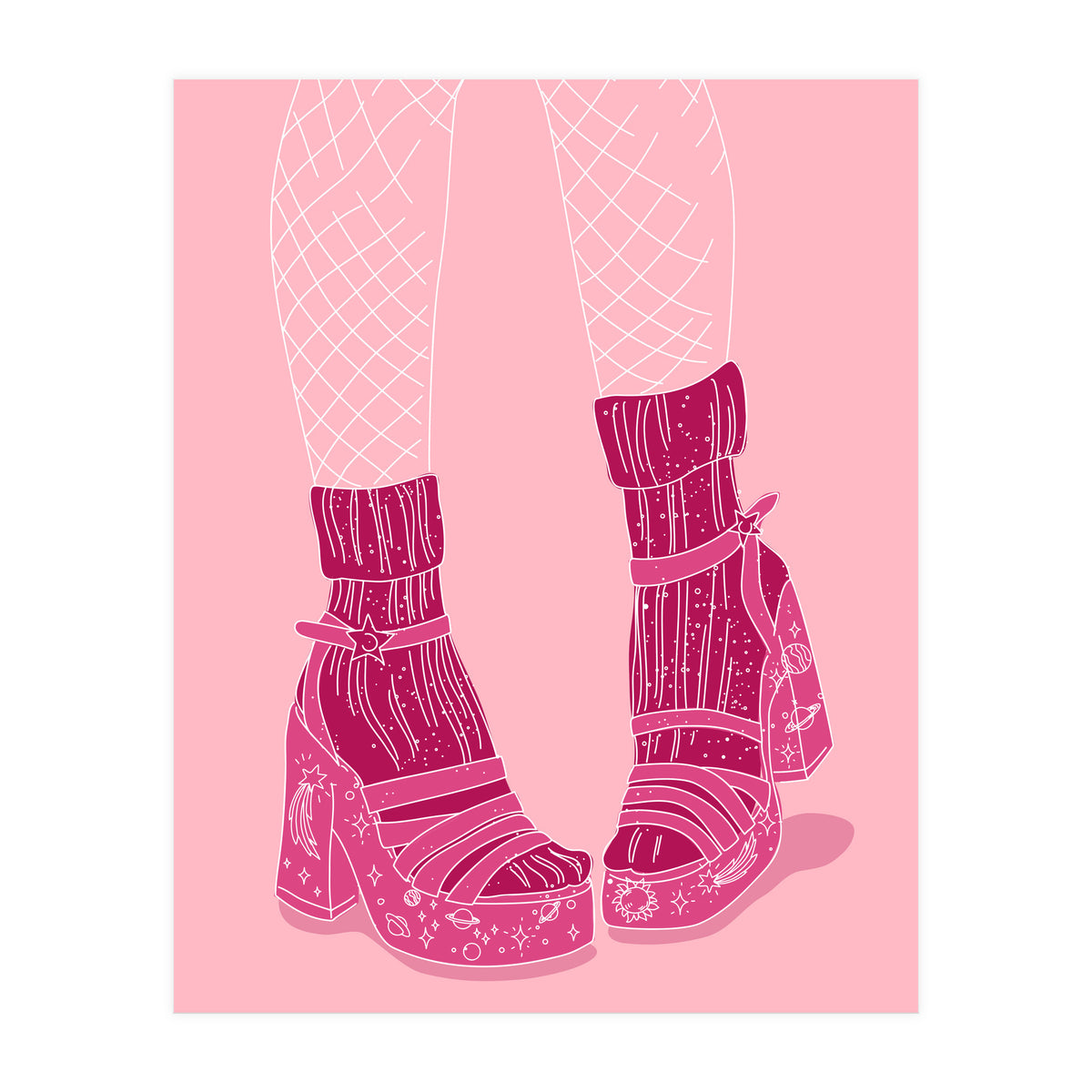 Heelsandsocks (Print Only)