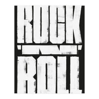 00106 Rock N Roll Print Final Bw (Print Only)