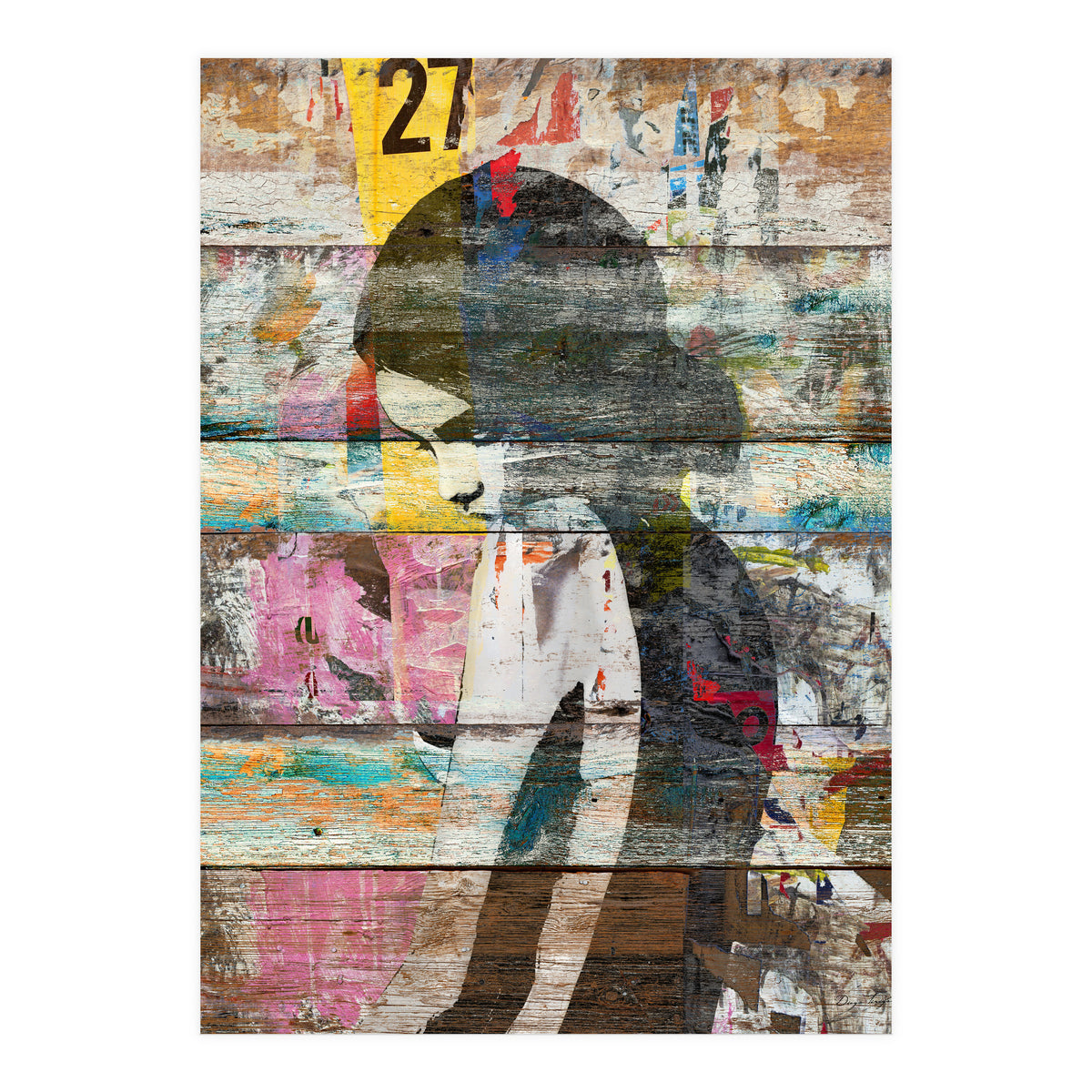 Shyness (Profile Of Child) (Print Only)