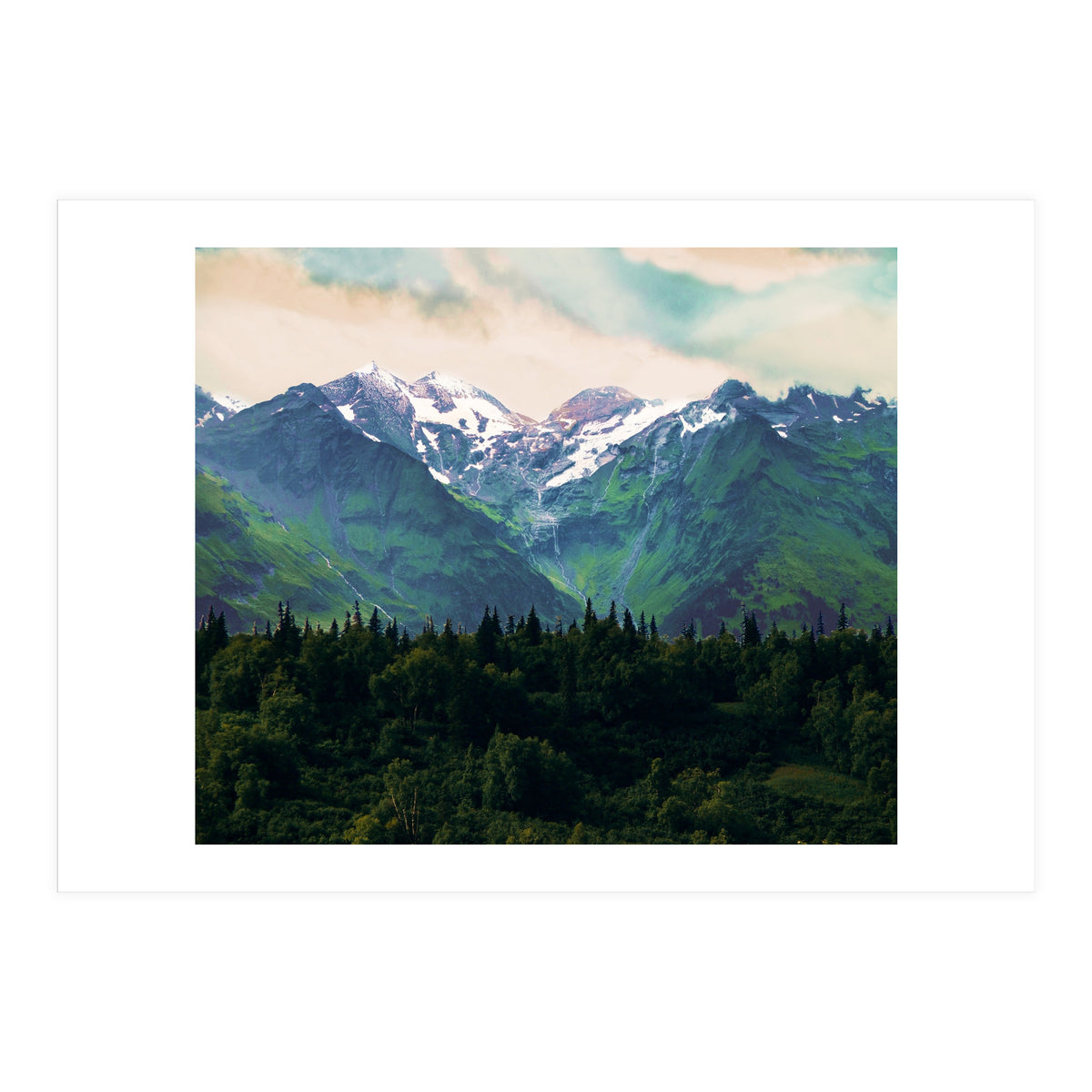 Escaping from woodland heights I (Print Only)