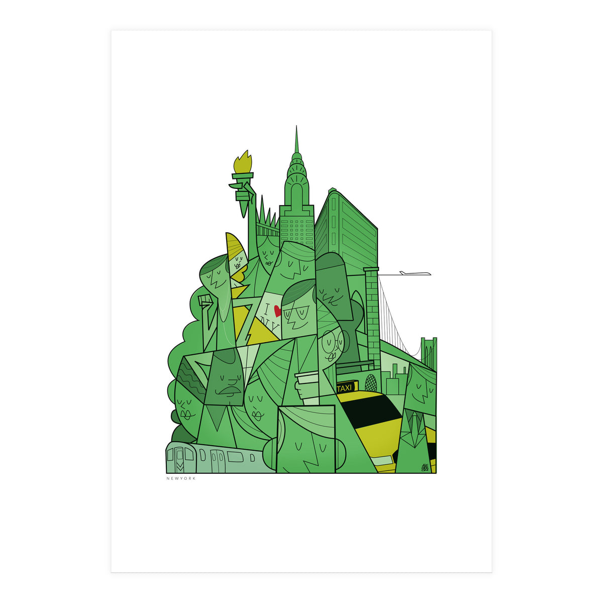 New York (Print Only)