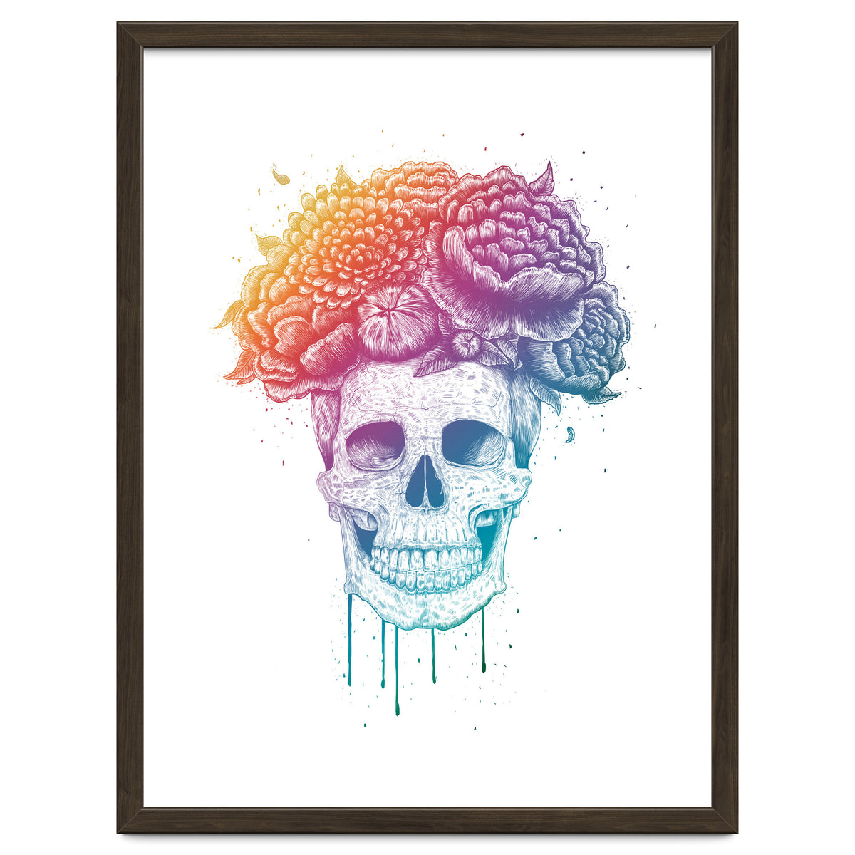 Colorful Skull