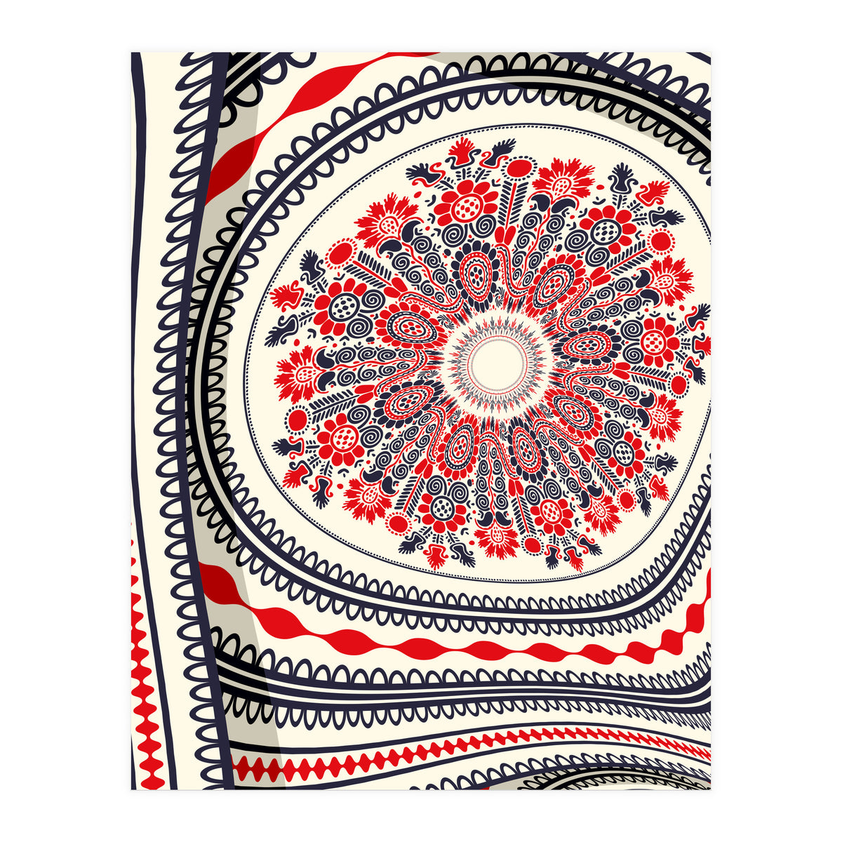 Romanian embroidery background 9 (Print Only)