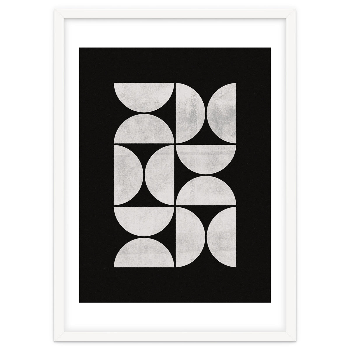 Mid-Century Modern No.31 - Woodblock Print