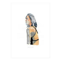 Untitled #13 - Woman in profile (Print Only)