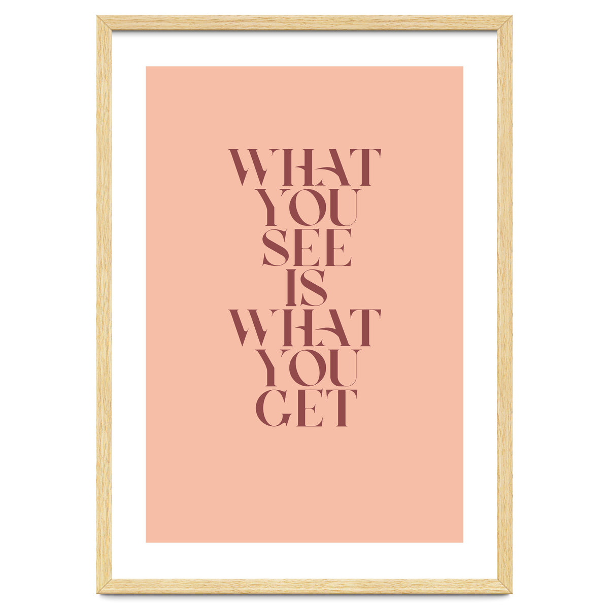 WHAT YOU SEE - Color