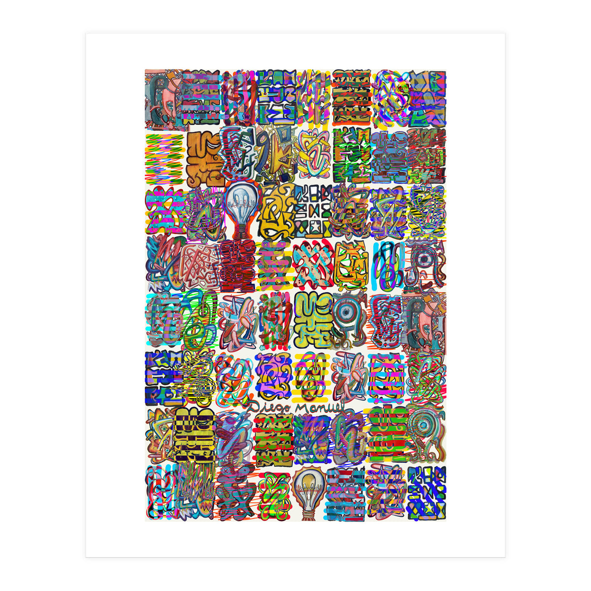 Graffitis 2021 Tapiz 110 (Print Only)