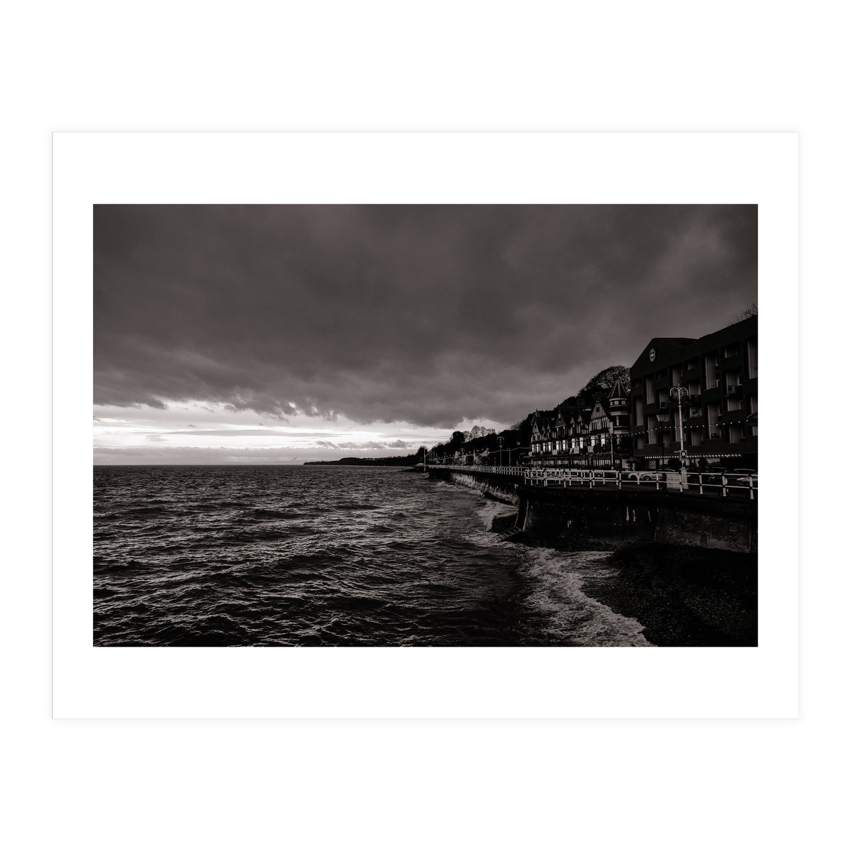 Stormy Day at Penarth (Print Only)