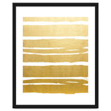 Gold Vibes Only | Luxe Shimmer Metallic Graphic Abstract | Golden Happiness Good Vibes thumbnail