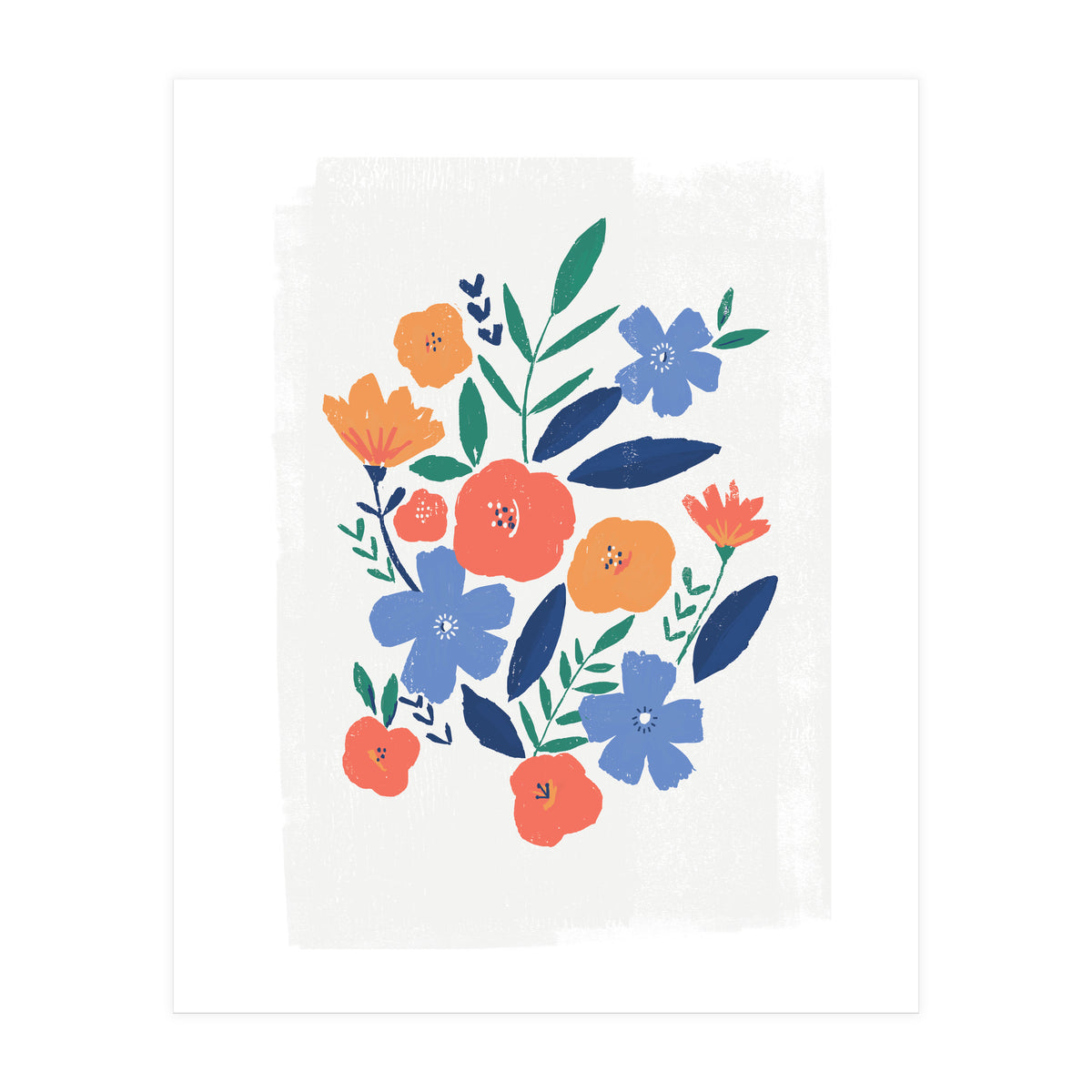 Floral Art Print (Print Only)