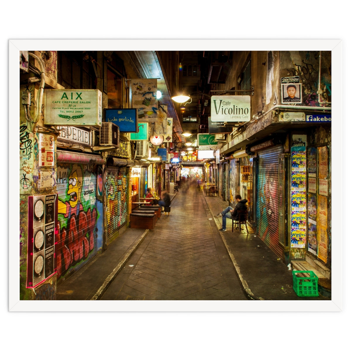 Centre Place After Dark