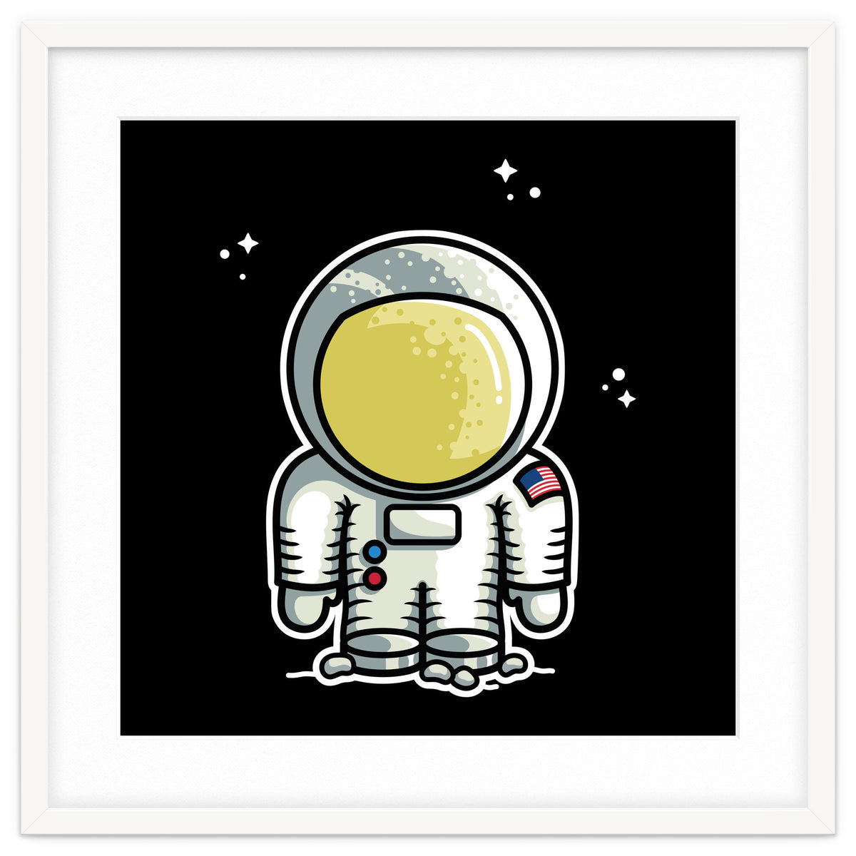 Cute Space Astronaut