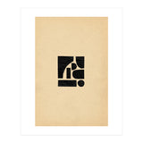 Minimalist black shapes (Print Only) thumbnail