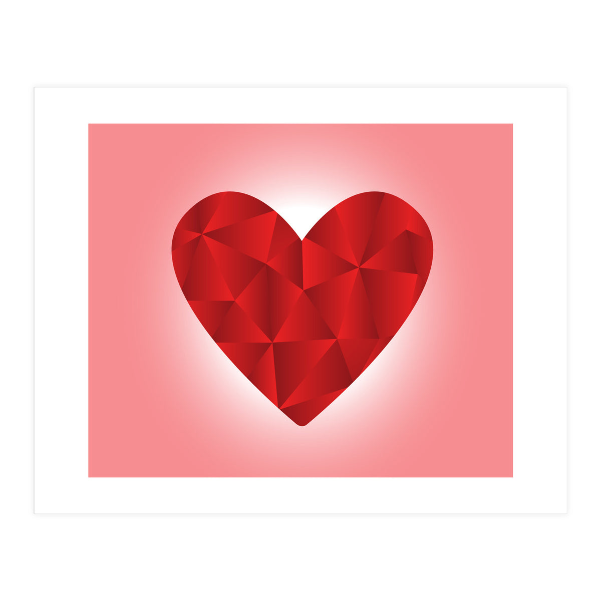 Heart Shaped Art (Print Only)