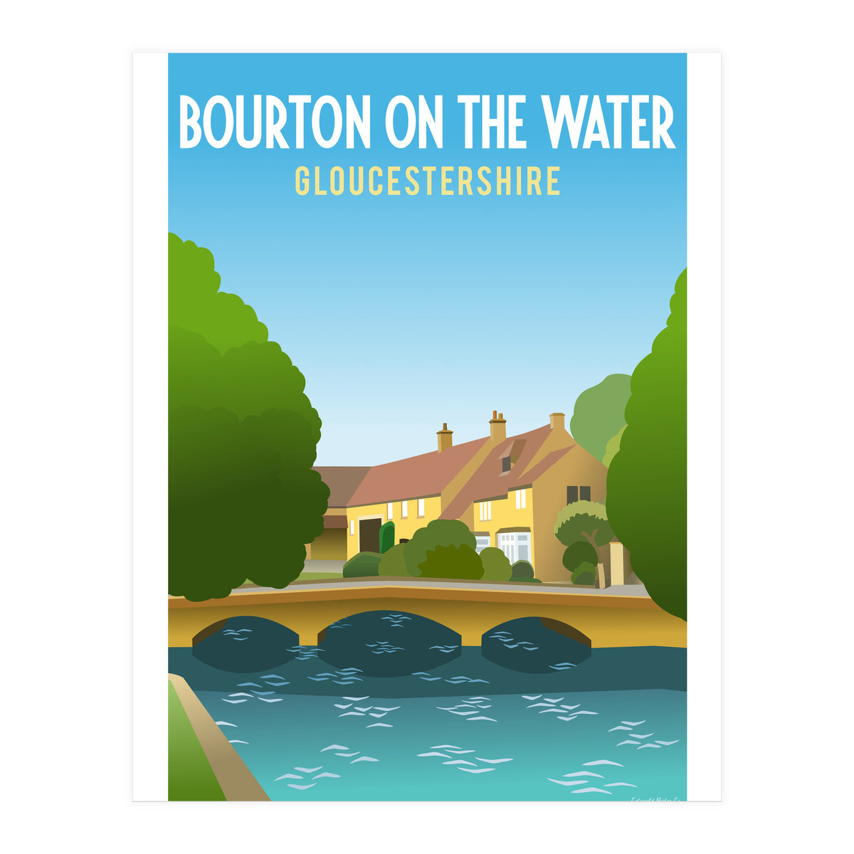 Bourton On The Water (Print Only)