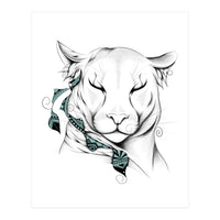 Poetic Cougar (Print Only)