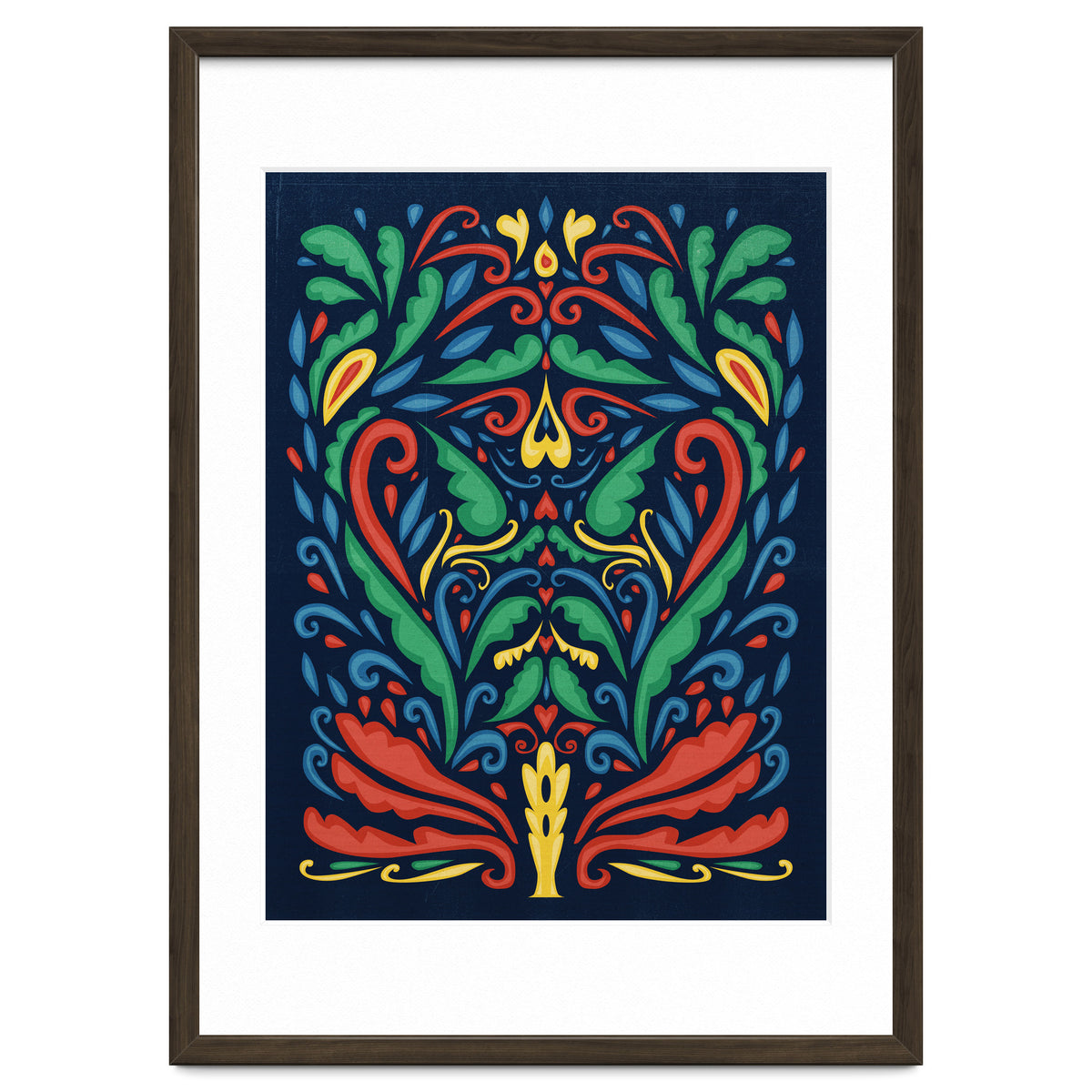 Art Nouveau Folk Art Style